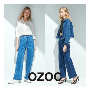 [오조크(OZOC)] 오조크 시크릿 밴딩 데일리 데님 팬츠 2종