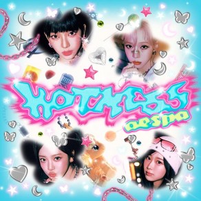 aespa 에스파 일본 앨범 CD+포토카드+스티커 Hot Mess Ver 24년7월발매