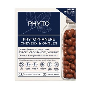 PHYTO 프랑스 정품 피토 피토파네르 모발 및 손톱 성장 120캡슐 2개세트, 120정, 2개