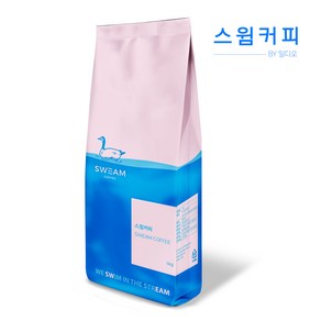 스윔커피 크릭 블렌드 원두커피 (고소한 맛) 1kg 홀빈(분쇄안함)