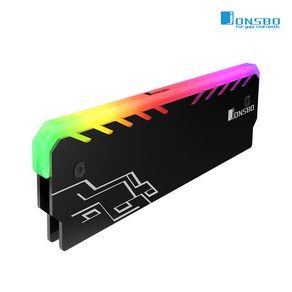 브라보텍 JONSBO NC-1 RGB 램 메모리 방열판 블랙