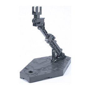 건담 ACTION BASE 2 디스플레이 스탠드 BLACK 149845, 블랙, 1개