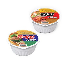 농심 육개장86g +김치사발면86g, 24개