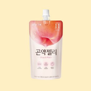 빙그레 곤약젤리 복숭아 130ml X 1개