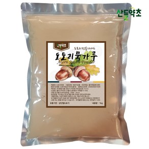 100% 도토리묵가루 도토리전분 묵재료, 1개, 1kg