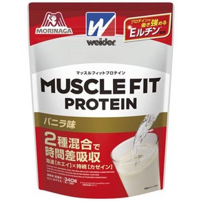 WEIDER 웨이더 머슬핏 프로틴 바닐라맛 340g [헬스 트레이닝 단백질 보충제], 단일, 1개