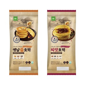 사옹원 옛날꿀호떡 + 씨앗호떡, 400g, 1세트