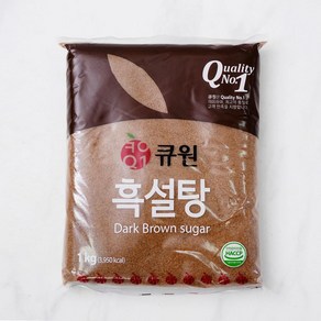 [메가마트]큐원 흑설탕 1kg, 1개