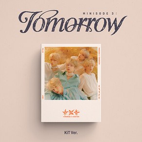 [특전 에어키트커버] [키트] 투모로우바이투게더 미니 6집 minisode 3: TOMORROW (KiT Ve.) / 크레딧카드+엽서+포토카드+앨범패키지+에어키트