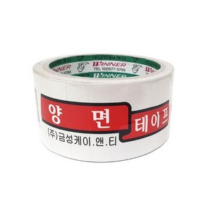 금성 양면테이프 48mm x 10M 1개입, 3개