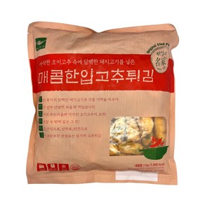 사옹원 매콤 한입 고추튀김 1KG, 2개