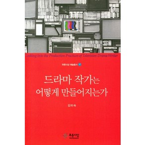 드라마 작가는 어떻게 만들어지는가, 푸른사상, 윤필상 저