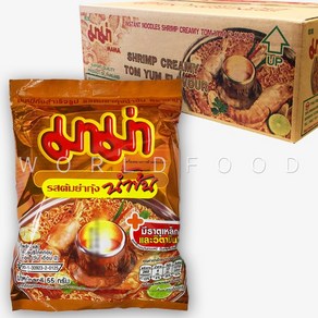 태국라면 마마 똠냠크리미(MAMA KOONG CREAMY) 55g X 30ea X 1BOX