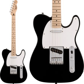 Squier by Fender SONIC TELECASTER Maple Fingerboard White Pickguard Black 텔레캐스터 일렉트릭 기타 스쿠와이어 / 스퀘어