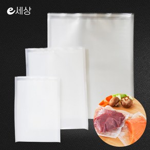 위즈웰 브루노 푸드세이버 아이오 가정용 진공포장비닐 진공팩 호환가능 롤 파우치, 80개입, 중형 파우치(20cm*29cm)