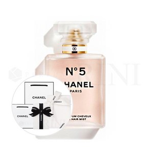 [CHANEL 정품] 샤넬 넘버5 헤어미스트 르 빠르펭 슈브 백화점동일 샤넬선물포장, 1개, 35ml