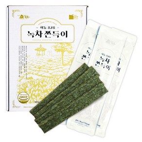 하동828 녹차쫀득이 420g(35gX12개입)/녹차쫀드기/쫀득이/쫀드기/건강간식/영양간식/하동기념품