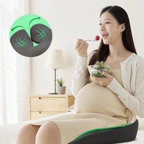 일상드림 사무실 방석 치질 임산부 도넛 방석, 1개, 차콜