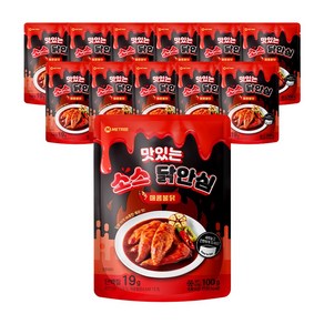 미트리 맛있는 소스 닭안심 매콤불닭