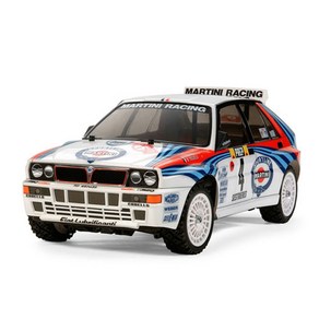 타미야 RC온로드 [58570] 1/10 Lancia Delta (TT-02) KIT, 1개