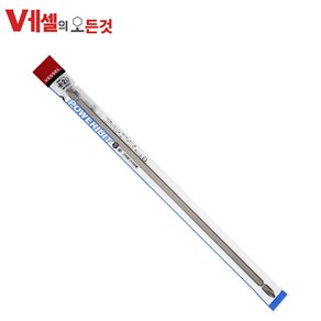 베셀 비트 ASG14+2x300mm 양날 도금 자석 십자 개별포장 드라이버비트, 1개