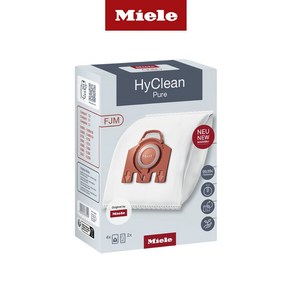 [Miele 본사] 밀레 청소기용 HyClean Pure 먼지봉투 FJM (먼지봉투 4매+에어클린 필터 1매)