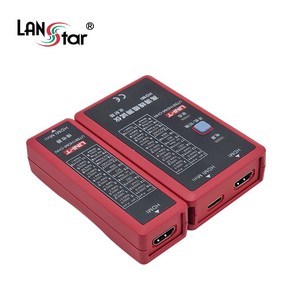 LANsta HDMI/Mini HDMI겸용 테스터기/LS-HD-TESTER19/분리형/케이블의 단선/엉킴/접지/배선오류 등 확인/CONTINUITY/SWEEP 테스트 가능, 1개