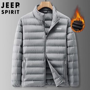 JEEP SPIRIT 지프 남성 경량 패딩 점퍼 캐주얼 패딩 점퍼 JP6608+양말