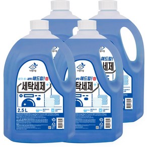 하루그린 해드림 세탁세제 용기 2.5L 4개 액체세제