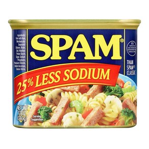 Spam 25% 레스 소듐