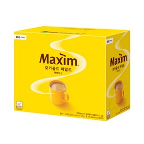 맥심 모카골드 마일드 400T, 1개, 400개입, 12g