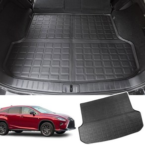 2016 렉서스 RX350 RX450H 리어 카고 라이너 TPE 소재 트렁크 매트 교체 2017 2019 액세서리, Tunk Mat