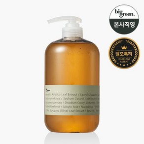 빅그린 탈모 시카샴푸 1000ml/ 건성 및 건조한 두피