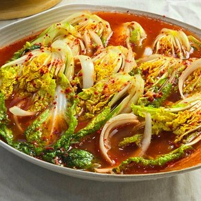 [국산]아삭고소 얼갈이 물김치, 1세트, 1kg
