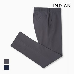 [INDIAN] 노턱 베이지 코팅 바지_MITDLWM3211