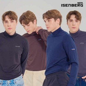 [쇼핑엔티] [NEPA]네파 ISENBERG 24FW 최신상! 기능성 에어로웜 긴팔티셔츠 4종 남성