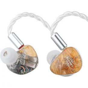 Linsoul Kiwi Eas Ochesta Lite 유선 이어폰 Pefomance 맞춤형 8BA 인이어 IEM, Ochesta Lite 해외직구, Oange