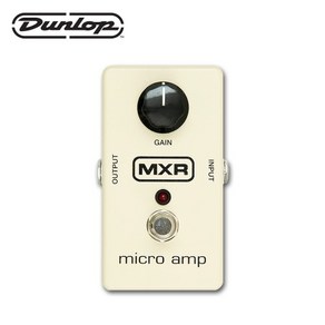 Dunlop MXR MICRO AMP M133 부스터 페달, 1개