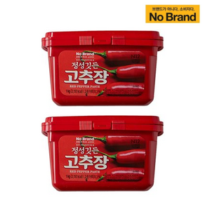 노브랜드 정성깃든고추장 1kg, 2개