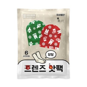 프렌즈 슈즈 양말 부착형 국산 핫팩 10매묶음 50g 50도, 10개