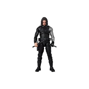 MAFEX 머펙스 No.203 캡틴 아메리카 WINTER SOLDIER 윈터 솔져 전체 높이 약 155mm 논 스케일 액션 피규어, 1개