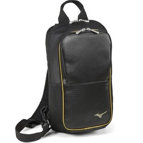 미즈노 야구가방 개인가방 크로스백 슬링백 19 x 9 x 35cm Mizuno 1FJD350609BK 블랙, 1개