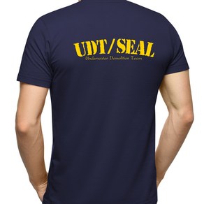 쿨드라이 해군 기능성 반팔 UDT SEAL 반팔 티셔츠