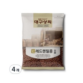 대구상회 레드렌틸콩 2kg 4개