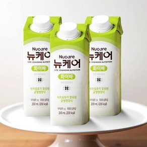 대상웰라이프 뉴케어 화이바 200ml 식이섬유 균형영양식 환자식 식사대용, 30개