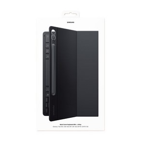 [삼성전자] 갤럭시탭S9 플러스 슬림 키보드 북커버 케이스 / EF-DX810, AI 슬림 블랙(EF-DX820UBKGKR)