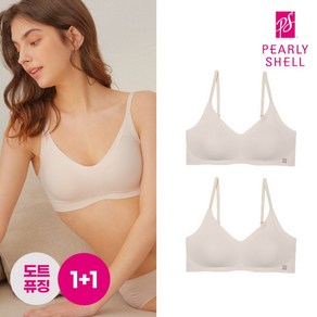 펄리쉘 도트퓨징 감탄브라 V넥 스트랍 2pcs PSWBR1P07 2