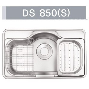 / / 거산 DS850 / 언더볼 / 배수구포함. 수세미망포함. D형바구니 포함 / 씽크볼 / DS-850, 1개