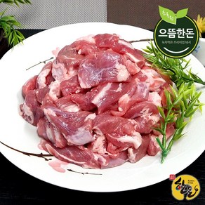 [으뜸한돈] 국내산 냉장 한돈 찌개용 돼지고기 500g+500g (총1kg)