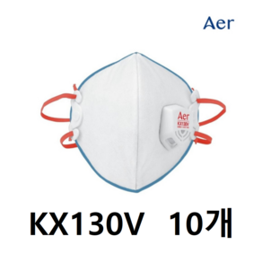 듀폰 안면부 여과식 방진마스크 특급 KX130V/10개, 10개
